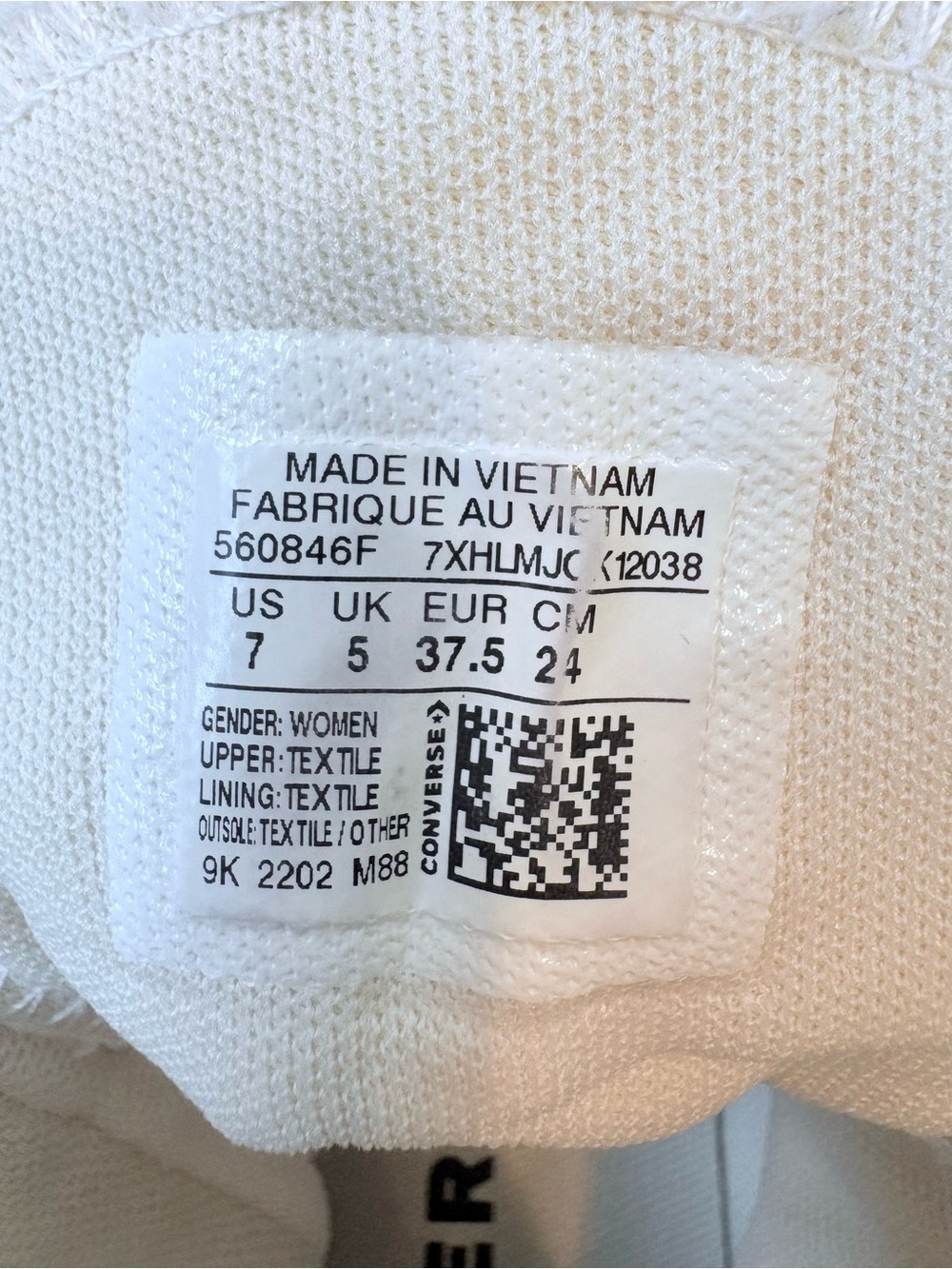 Converse Women's White Chuck Taylor All-Star Platform Lift High Top - Picture 11 of 12